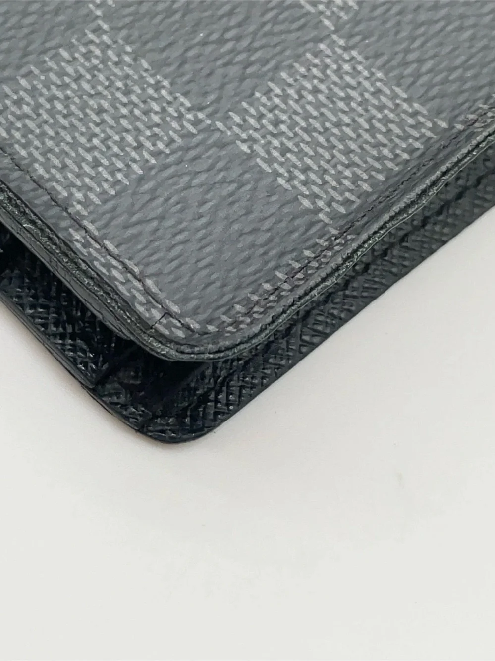 Auth Louis Vuitton Damier Graphite Portefeville Multiple Wallet